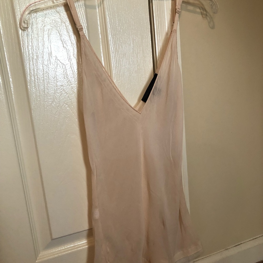 Express XS see thru lace top